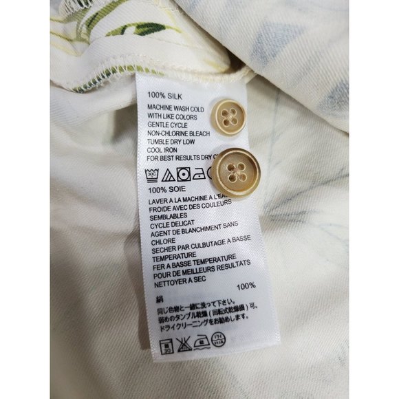 Tommy Bahama Original Fit Men's M Casual Button Shirt Pocket Silk Hawaiian SS - Picture 8 of 11